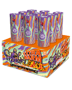 EXTRA WARM | 3" 9 Shots 500 Gram Multi Shot Aerial by Pyro Box Fireworks